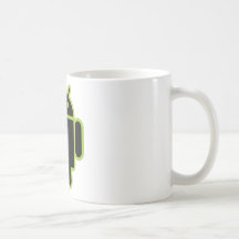 Dark Android Coffee Mugs