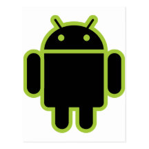 Dark Android Post Cards