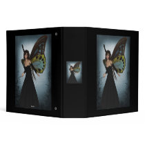 Dark Angel Grunge Avery Binder