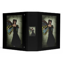Dark Angel Grunge Avery Binder