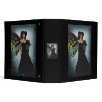 Dark Angel Grunge Avery Binder