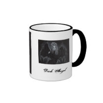 "Dark Angel" mug cup gothic dark fantasy vampire mugs