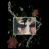 Dark Angel T-Shirt by elvenstarart Dark Angel T-Shirt