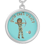 Dark Archery in Camouflage Necklaces