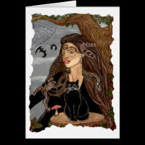 Dark Arts Sorceress Blank Card