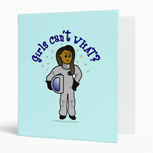 Dark Astronaut Girl Binders