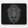 Dark Aztec Mask Mouse Pads
