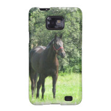 Dark Bay Horse Samsung Galaxy Case
