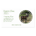 Dark Bay Thoroughbred Business Card