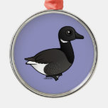 Dark-bellied Brant Goose Premium circle Ornament