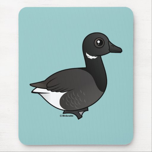 Dark-bellied Brant Goose Mousepads