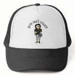 Dark Black Womens Football Hats