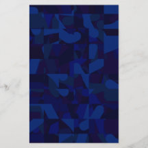 Dark Blue Abstract Pattern. Flyer Design