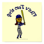 Dark Blue Ball Player Print