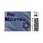 Dark blue Bar Mitzvah Stamp