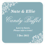 Dark blue candy buffet Sticker