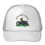 Dark Blue Farmer Girl Trucker Hats