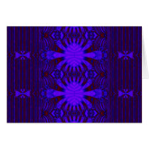 dark blue fractal pattern cards by DonnaGraysonAbstract dark blue fractal pattern cards