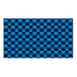 Dark Blue Geometric Pattern. Business Card Templates