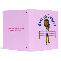 Dark Blue Girls Boxing binders