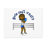 View more Dark Blue Girls Boxing Postcards personalized gift ideas for girls Dark Blue Girls Boxing Postcards