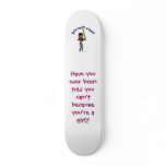 Dark Blue Girls Softball Skateboard Decks
