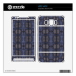 dark blue grey grunge decals for the HTC HD2