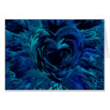 Dark Blue Heart cards
