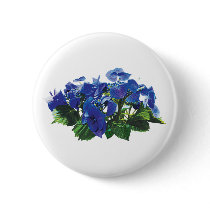 Dark Blue Hydrangea Lace Cap buttons
