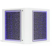 Dark Blue Maze binders by inkles Dark Blue Maze binders