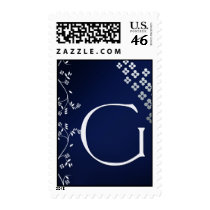Dark Blue Monogram G stamps