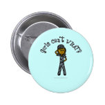 Dark Blue Navy Girl Button