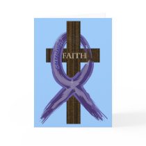 Dark Blue "Painted" Colon Cancer Ribbon cards by Stefanie_Rski Dark Blue "Painted" Colon Cancer Ribbon cards