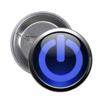 Dark Blue Power Button