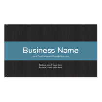 Dark & Blue Professional Business Card business cards