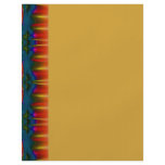 dark blue red yellow personalized flyer