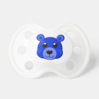 toy bear with pacifier