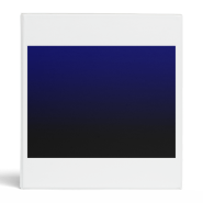 dark blue top black bottom gradient 3 ring binder