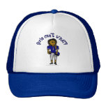 Dark Blue Womens Football Hat