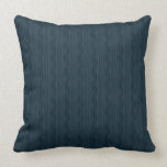 Dark Blue Woodgrain Pillows