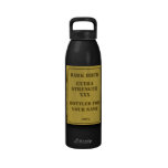 Dark Brew Extra Strength Bottled Water Bottle