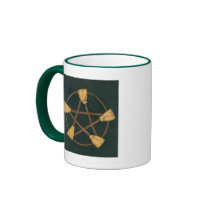 Dark Broom Pentagram mugs