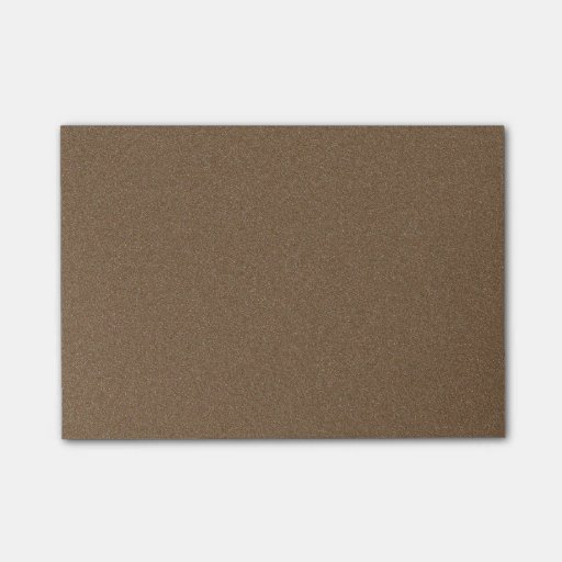 Dark Brown Star Dust Postit® Notes Zazzle