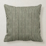 Dark Brown Stripes pillows