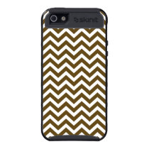 Dark Brown Zigzag Skinit Cargo iPhone 5 Cover