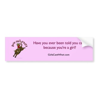 Dark Bull Rider Bumper Stickers
