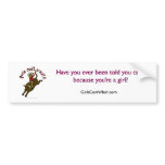 View more Dark Bull Rider Bumperstickers personalized gift ideas for girls Dark Bull Rider Bumperstickers