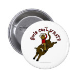 Dark Bull Rider Pin
