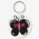 Dark butterfly keychains by JoJy45 Dark butterfly keychains