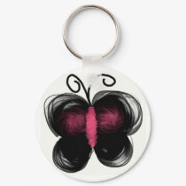 Dark butterfly keychains by JoJy45 Dark butterfly keychains